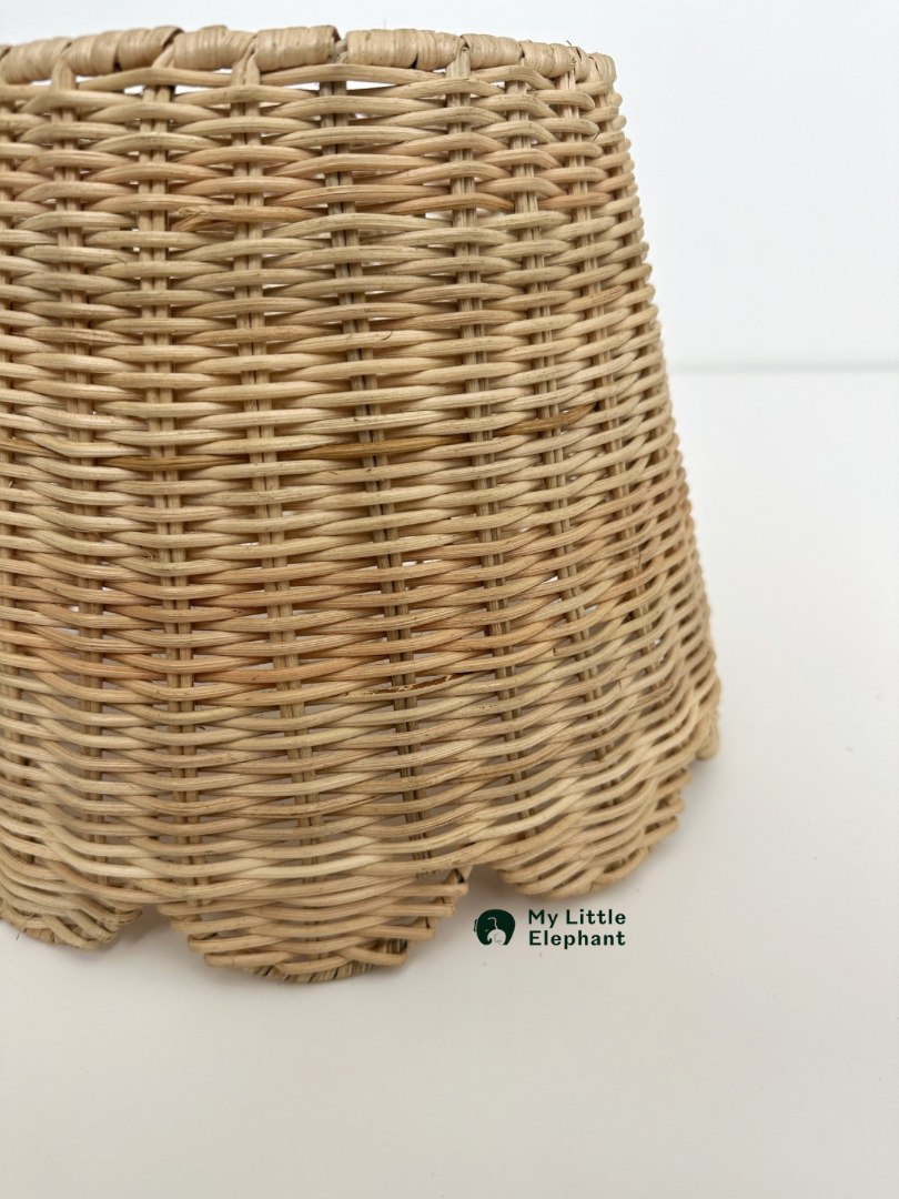 My scallop lampshade - lampenkap met golfrand