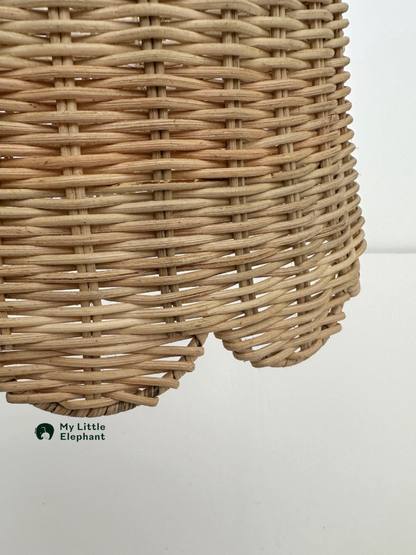 My scallop lampshade