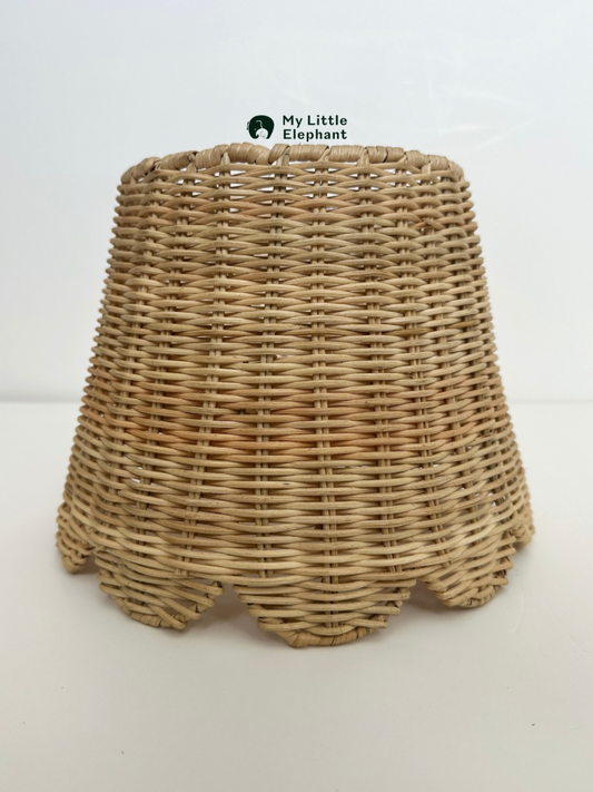 My scallop lampshade